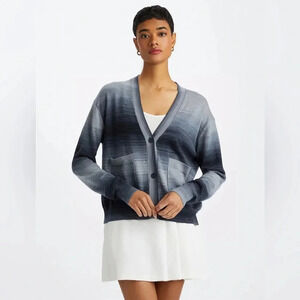 G/FORE
Womens Ombre Merino Wool Cardigan Ink